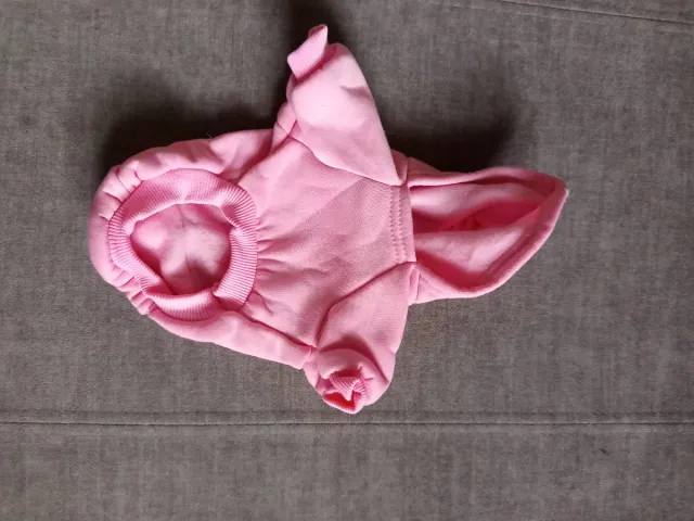 Sudadera para mascota rosa