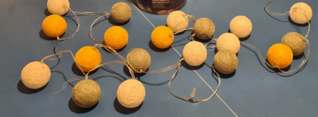 Guirnalda Bolas Luminosas Decorativas