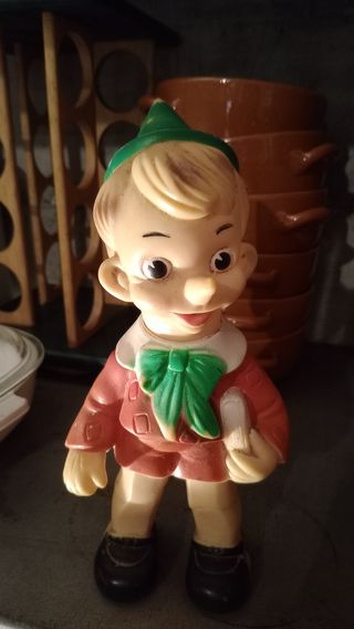 Pinocchio in plastica vintage 