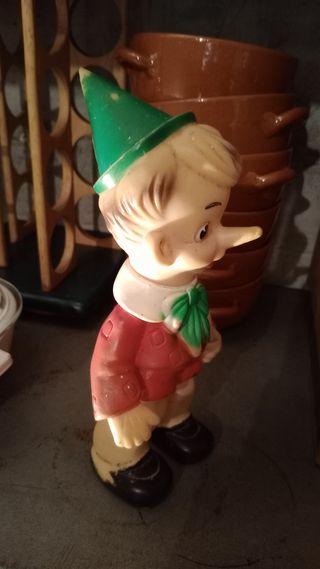 Pinocchio in plastica vintage 