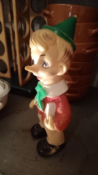 Pinocchio in plastica vintage 
