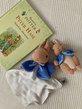 Peluche e sonaglio Beatrix Potter Peter