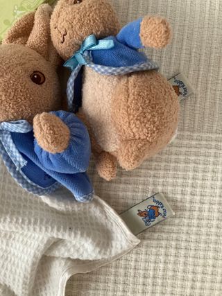 Peluche e sonaglio Beatrix Potter Peter