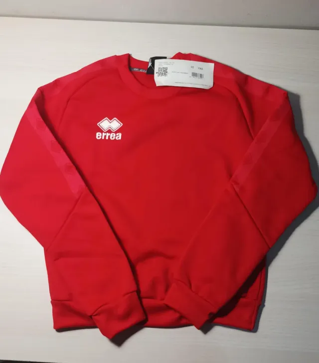 Sudadera deportiva Errea Roja Nueva