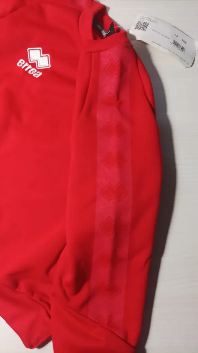 Sudadera deportiva Errea Roja Nueva