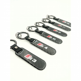 LLAVERO DE CARBONO CON LOGO AUDI S6 Perfecto para