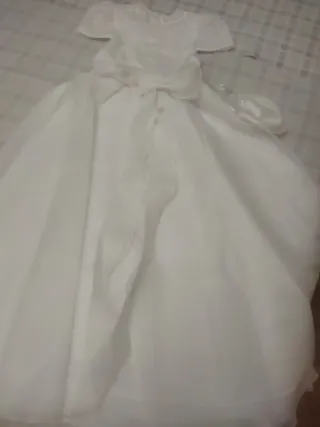 Vestido de Comunión Clásico Blanco