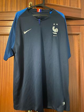 Camiseta Fútbol Francia Nike Azul