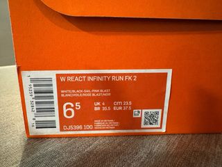 Zapatillas Nike W React Infinity Run FK 2 
