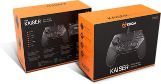 ✨ - KROM KAISER - Gamepad con cable, diseñado para