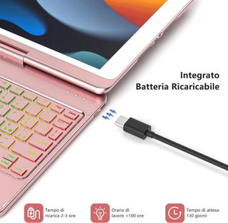 ✨ - Funda con teclado para iPad Air 11 inch 2024 i