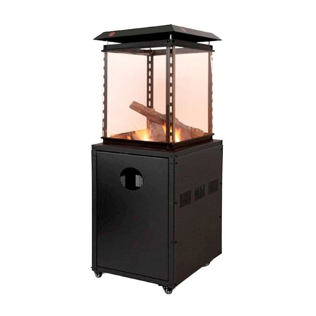 4 Estufas Exterior DECOR HOBETO Cristal+Regulador