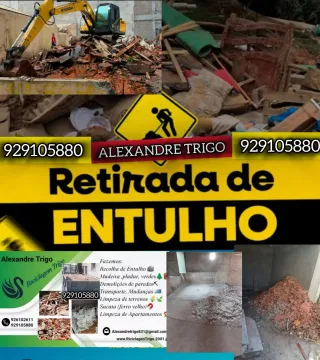 Retirada de Entulho e Demolições