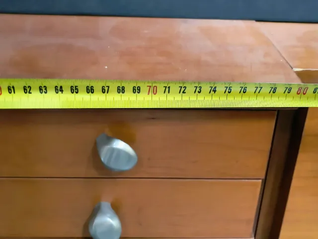 Mueble archivador de madera