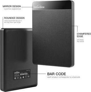 ✨ - UnionSine Disco Duro Externo 500GB 2.5" USB3.0