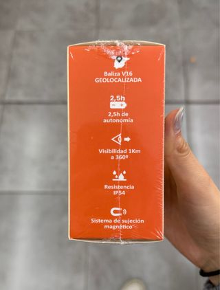Luz emergencia V16 DGT homologado