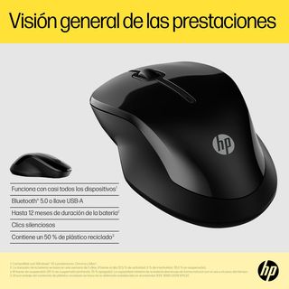✨ - HP 250 Ratón Dual Inalámbrico ( Conexión USB-A