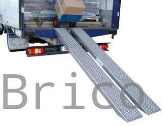 Juego Rampas Aluminio 2000x200 Mm