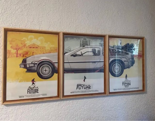 Tríptico Regreso al Futuro solo láminas