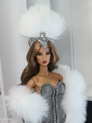 Tocado Showgirl Barbie Integrity Toys