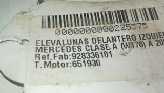 928336101 elevalunas mercedes-benz clase a 225375