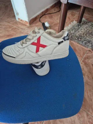 Zapatillas Munich G3 Rojas y Blancas
