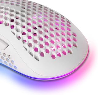✨ - Mars Gaming MMEX Blanco, Ratón Gaming RGB, 32K