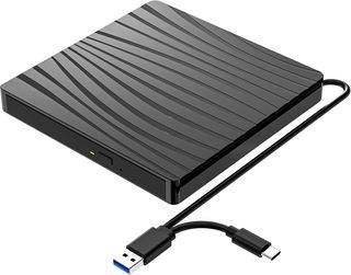 ✨ - Lector CD/DVD-RW Externo, Grabadora con USB 3.
