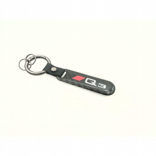LLAVERO DE CARBONO CON LOGO AUDI Q3 Perfecto para