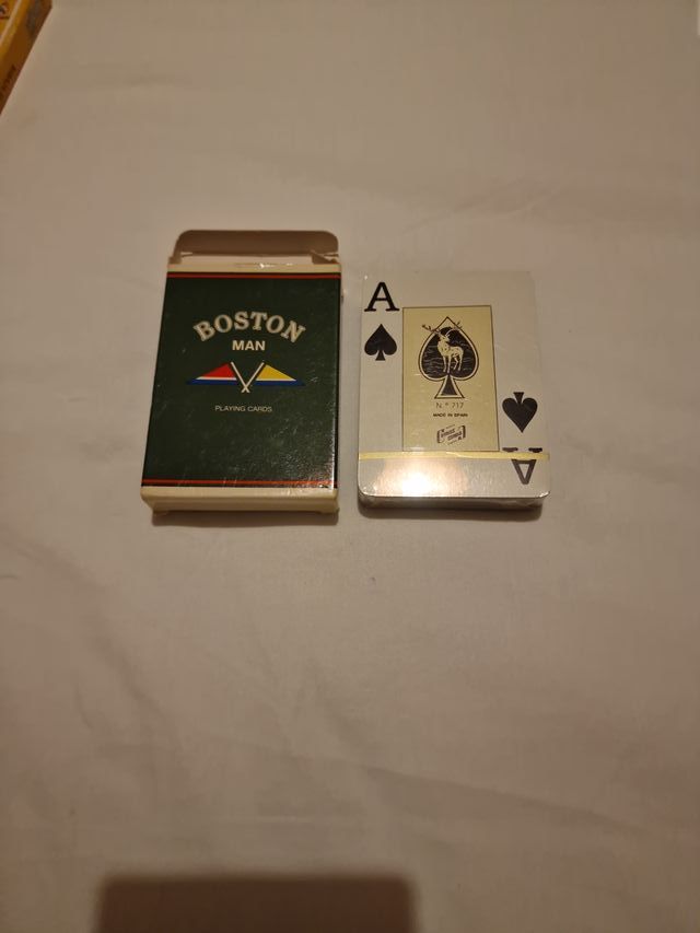 Naipes Boston Man