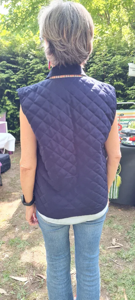 Chaleco Burberry Cuadros