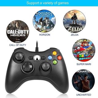 ✨ - JAMSWALL Mando de Gamepad USB para Xbox 360 co