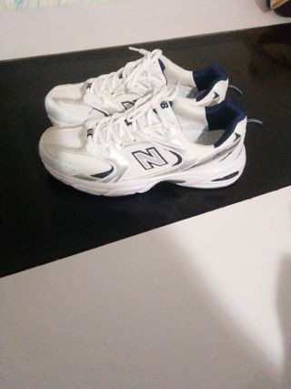 New Balance 530 Hombre Blanco Plata