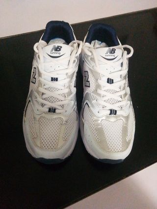 New Balance 530 Hombre Blanco Plata