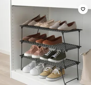 Scaffale per scarpe in metallo Ikea GREJIG