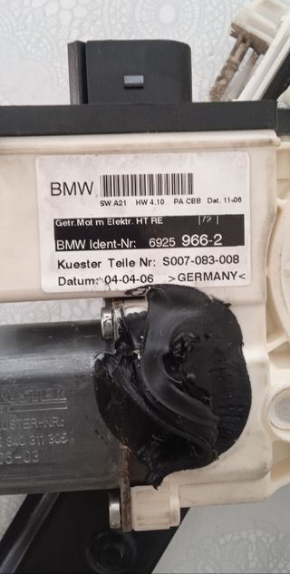 Elevalunas Trasero Derecho BMW X3