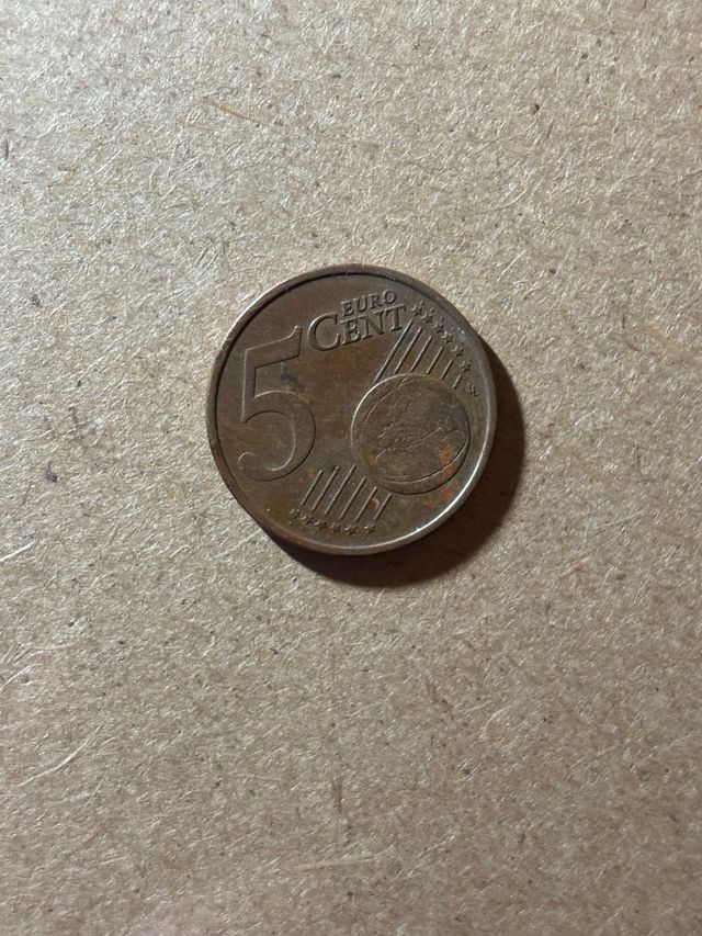 Moneda 5 Céntimos Portugal 2002