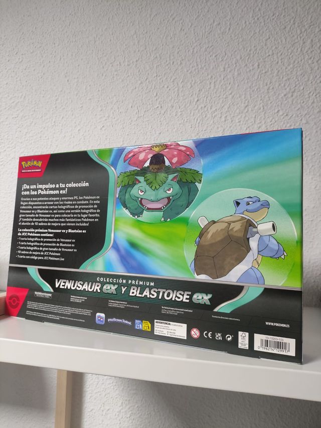 Caja EX Premium Venusaur / Blastoise – Pokémon TCG