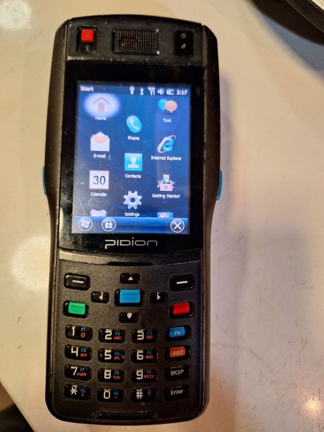 Bluebird Pidion BIP-1500
Terminal de mano con impr