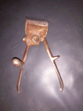 Máquina de afeitar antigua