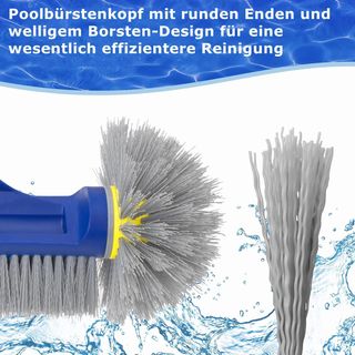 Cepillo Piscina 12.5 con Extremos Redondos