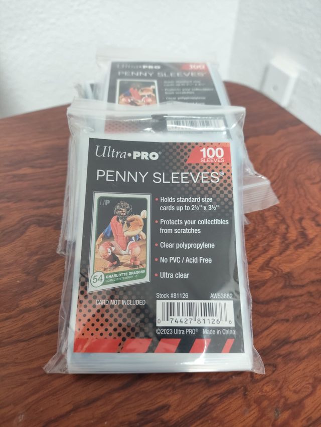 Lote 200 Fundas Ultra Pro Penny Sleeves