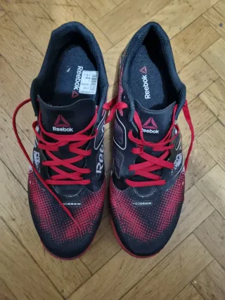 Zapatillas Reebok Hombre Negras Rojas
