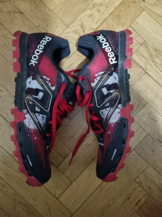 Zapatillas Reebok Hombre Negras Rojas