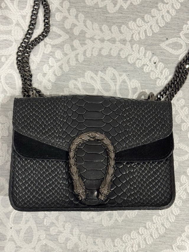 Bolso herradura negro