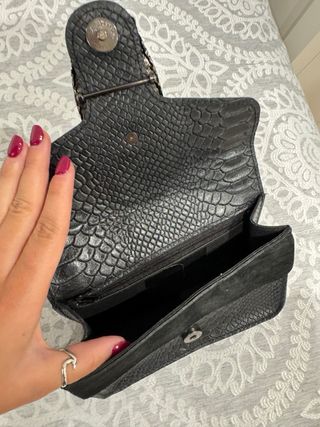 Bolso herradura negro