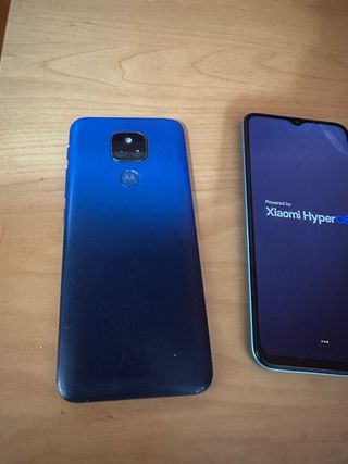 Motorola e Redmi Blue