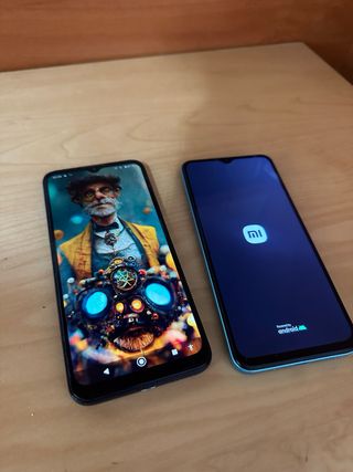 Motorola e Redmi Blue