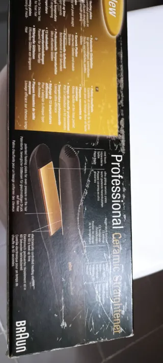 Plancha de pelo Braun Profesional Ceramic