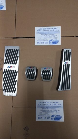 Embellecedores Pedales BMW E46 E39 M